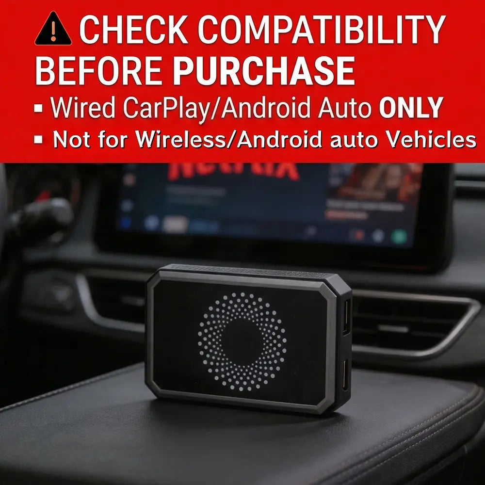Wired CarPlay to Wireless Adapter