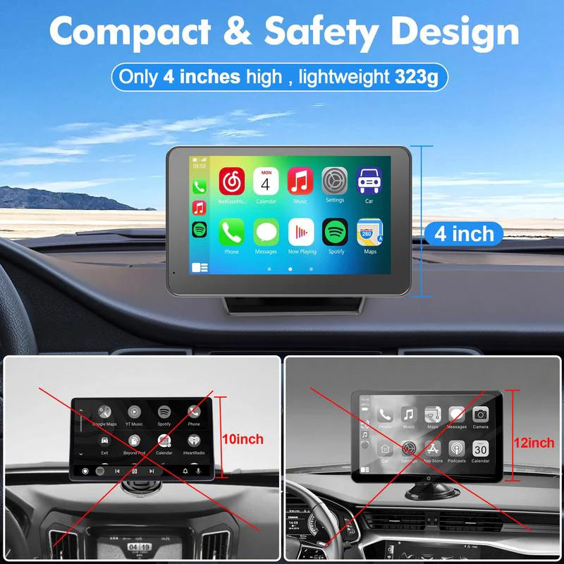 Wireless CarPlay Screen